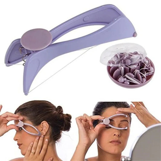 Facial Hair Remover Tool for Women – Painless Spring Threading Face Hair Removal