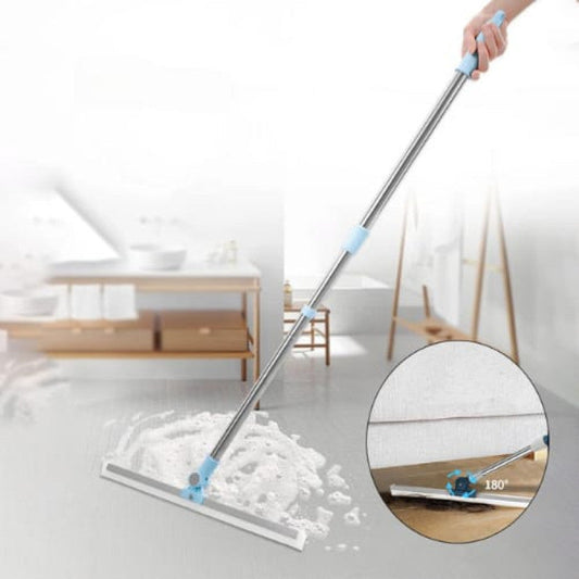 Magic Floor Wiper Brush – Slip Wiper Broom | 2-in-1 Water Scraper & Floor Cleaner