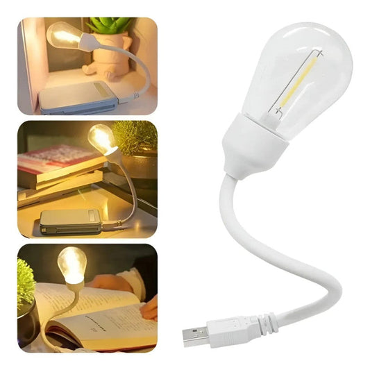 S14 USB LED Bulb – Flexible Portable Night Light | Energy Saving