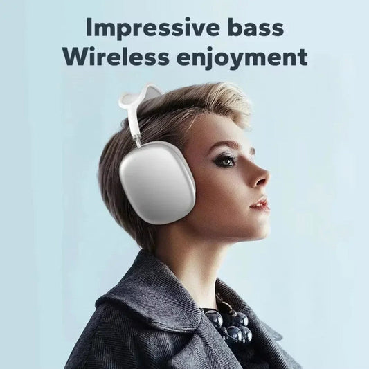 P9 Wireless Bluetooth Headphones – HiFi Stereo Sound, Noise Reduction & Memory Card Support