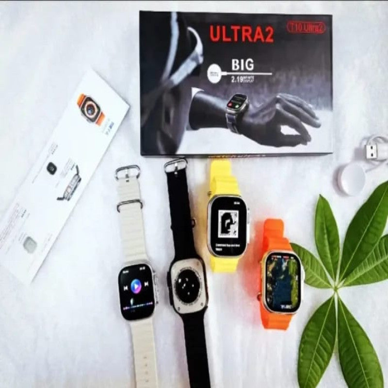 T10 Ultra Smart Watch β Bluetooth Calling | Fitness Tracker | HD Display