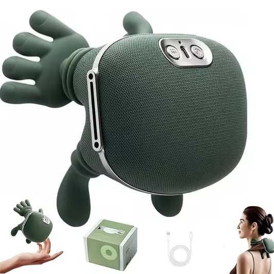 Neck & Shoulder Massager – Electric Shiatsu Massage Device with Heat Therapy