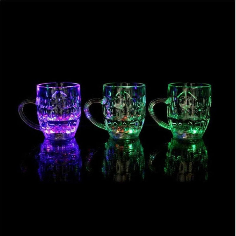 Rainbow LED Cup (Round Shape) β Color Changing Glowing Mug
