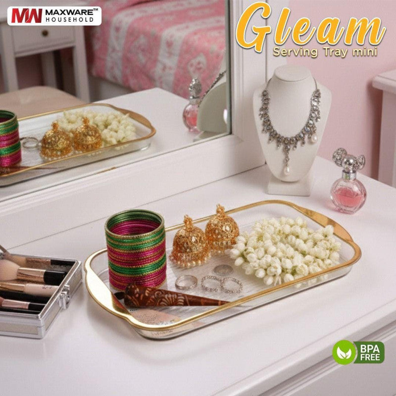 Gleam Serving Tray (Large) β Premium Stylish Tea & Snack Serving Tray
