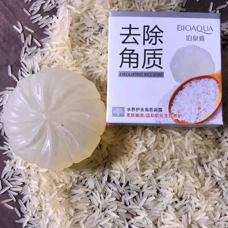 Rice Soap β Brightening & Exfoliating Face and Body Soap for Smooth Glowing Skin
