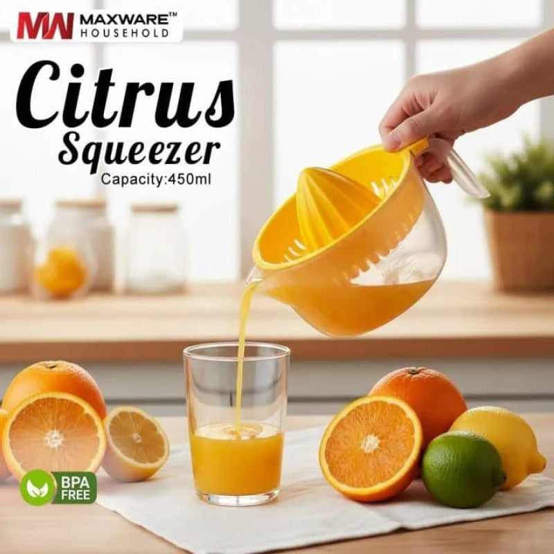 Citrus Squeezer 450ml β Manual Lemon & Orange Juicer