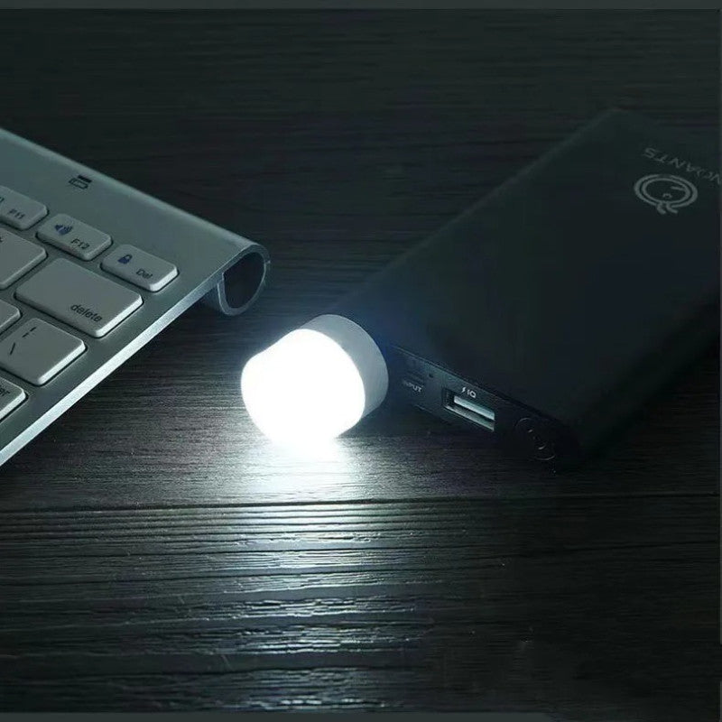 Pack of 3 Mini USB LED Bulbs β Portable Plug & Play Night Light for Power Bank/Laptop