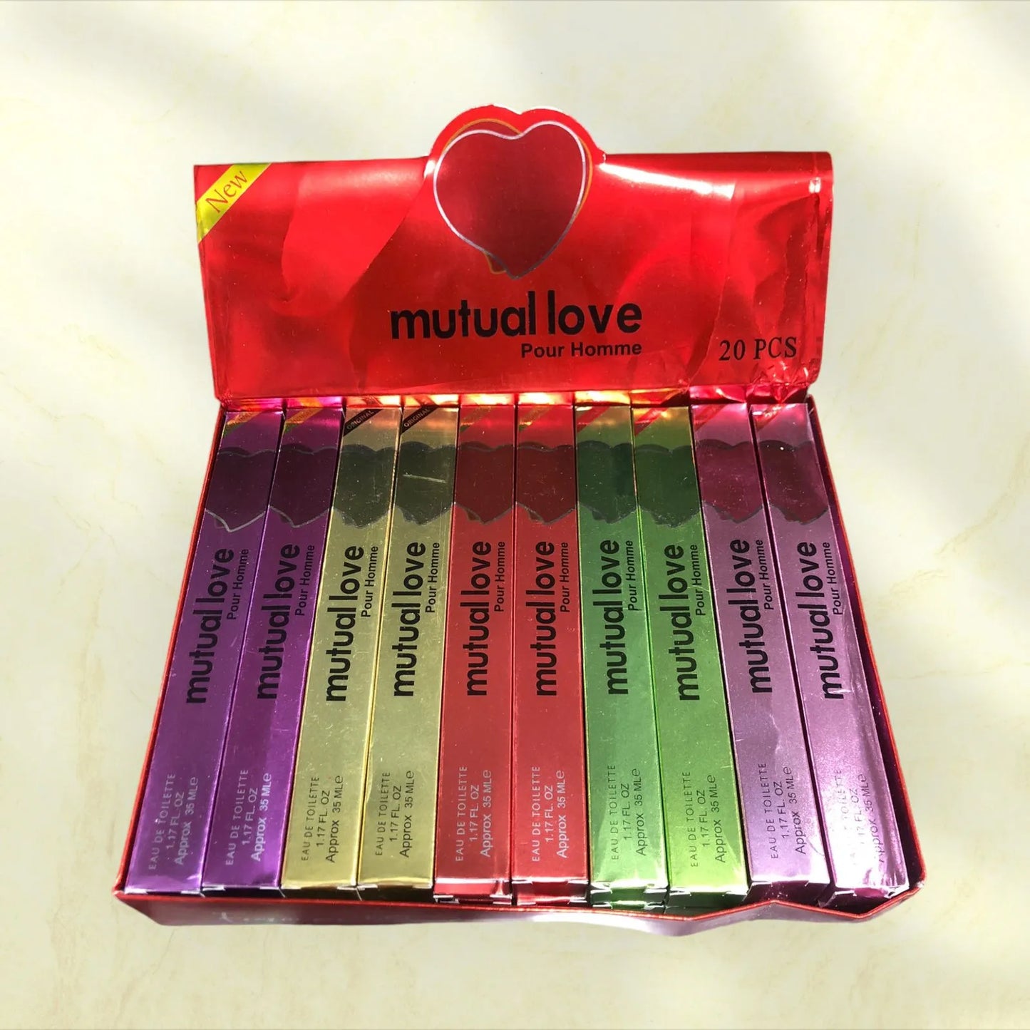 Mutual Love Pen Perfume Pack of 5 β Long Lasting Mini Pocket Fragrance Set