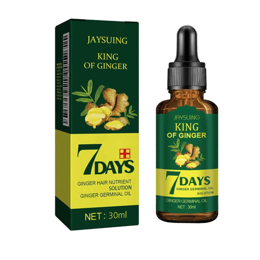 7 Day Ginger Hair Oil – Hair Growth, Anti Hair Fall & Strong Healthy Hair Solution