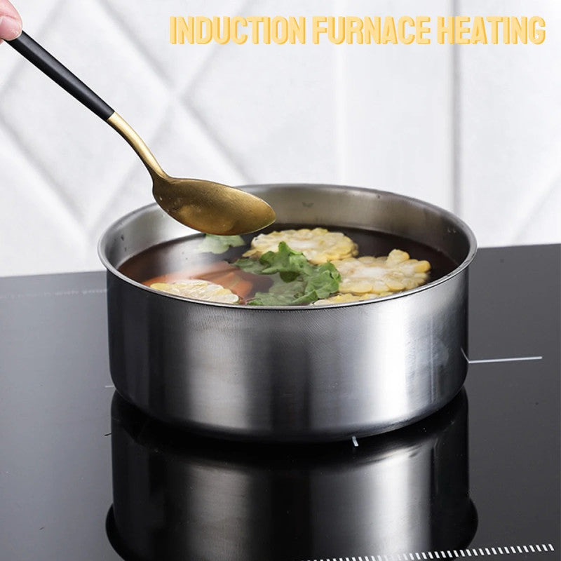 5 Pcs Stainless Steel Bowl Set with Lids β Multi-Size Kitchen Mixing & Storage Bowls