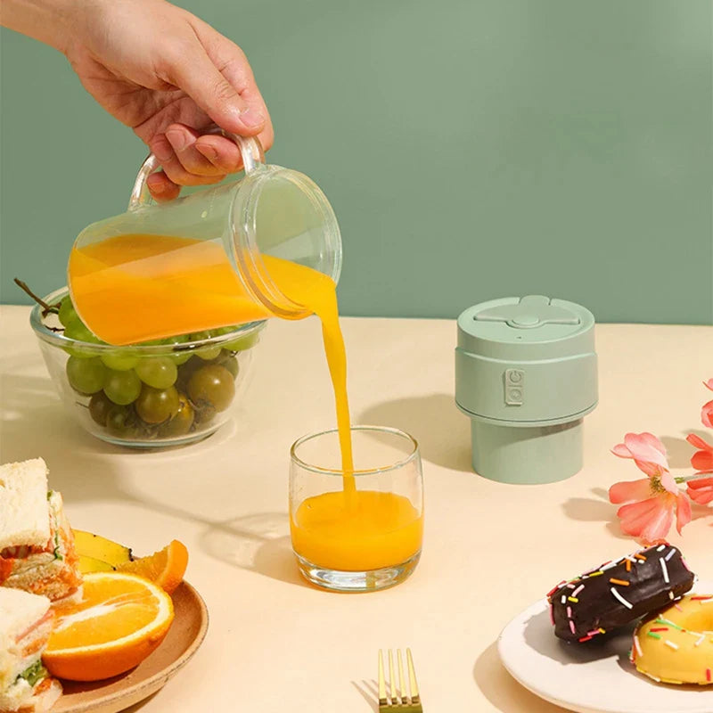 Portable Crusher Juicer Blender β Rechargeable Smoothie Maker Bottle (USB)