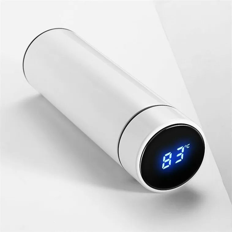 Smart Temperature Bottle β LED Display Stainless Steel Thermos (Hot & Cold)