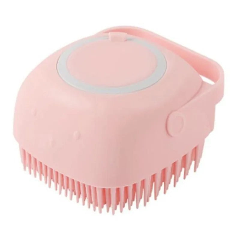 Silicone Bath Brush with Soap Dispenser β 2 in 1 Body Scrubber & Skin Massager
