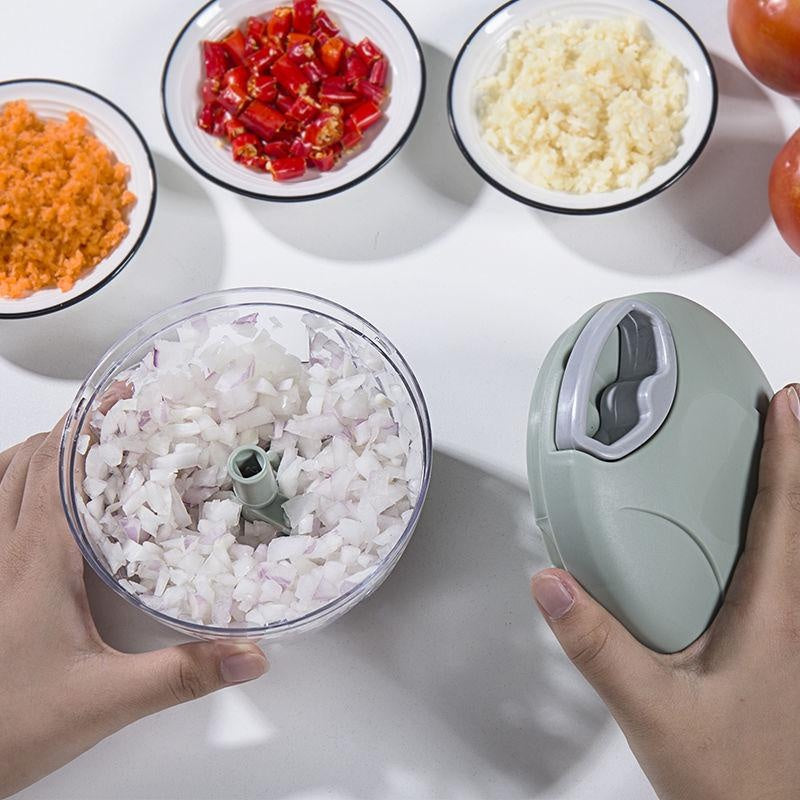 5 Blade Speedy Chopper β Manual Pull Vegetable & Meat Chopper | Multi Blade Food Processor