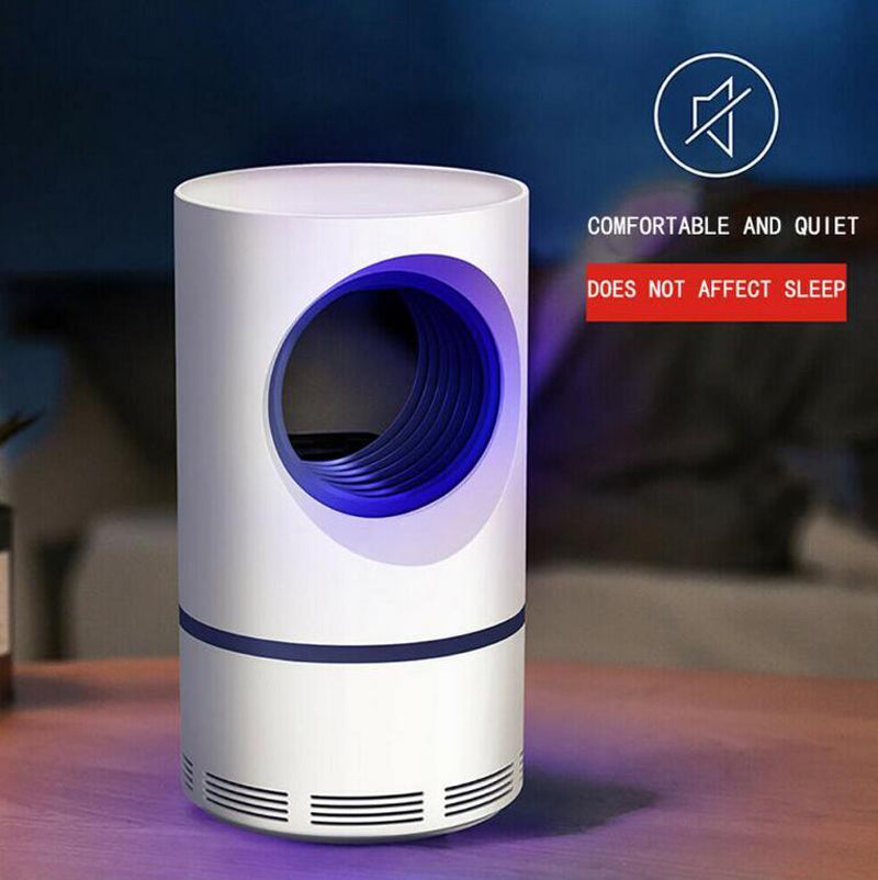Electric Mosquito Killer Lamp β USB LED Insect Trap (Low Noise & Safe)