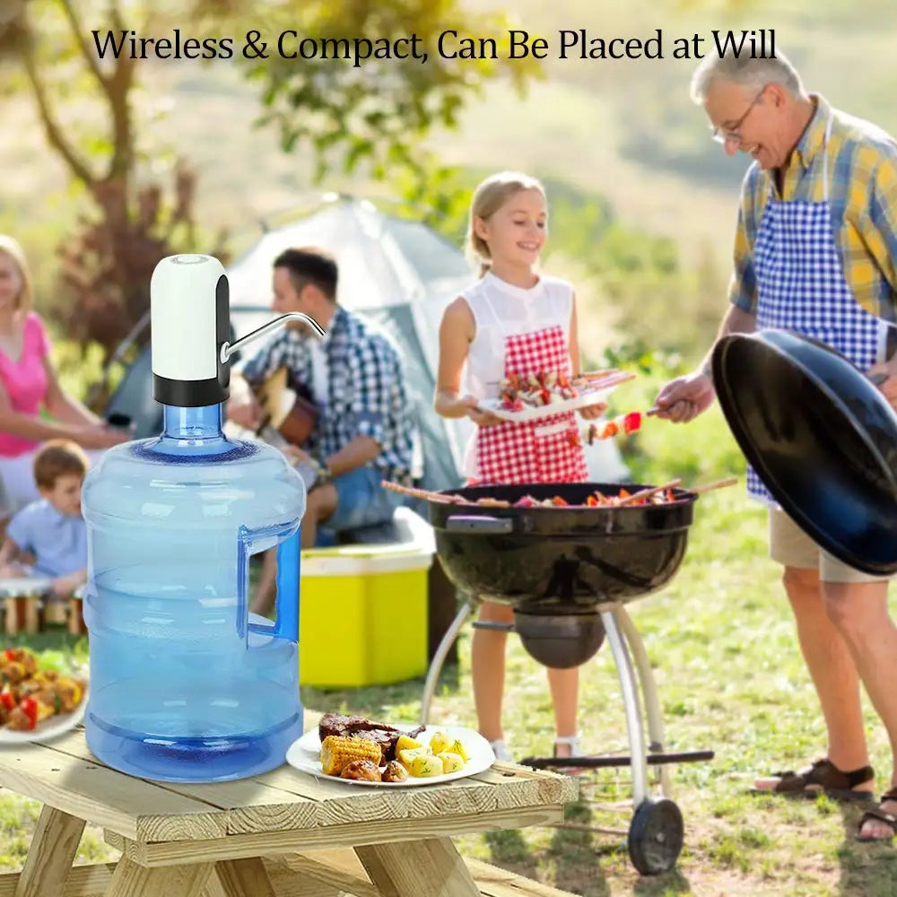 Electric Water Dispenser Pump β USB Rechargeable Bottle Pump for 19L Water Cans