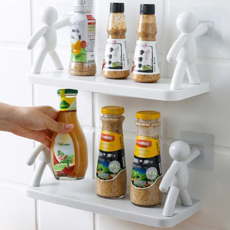 Floating Wall Shelf for Bedroom β Modern Storage Rack (No Drill, Space Saving Design)