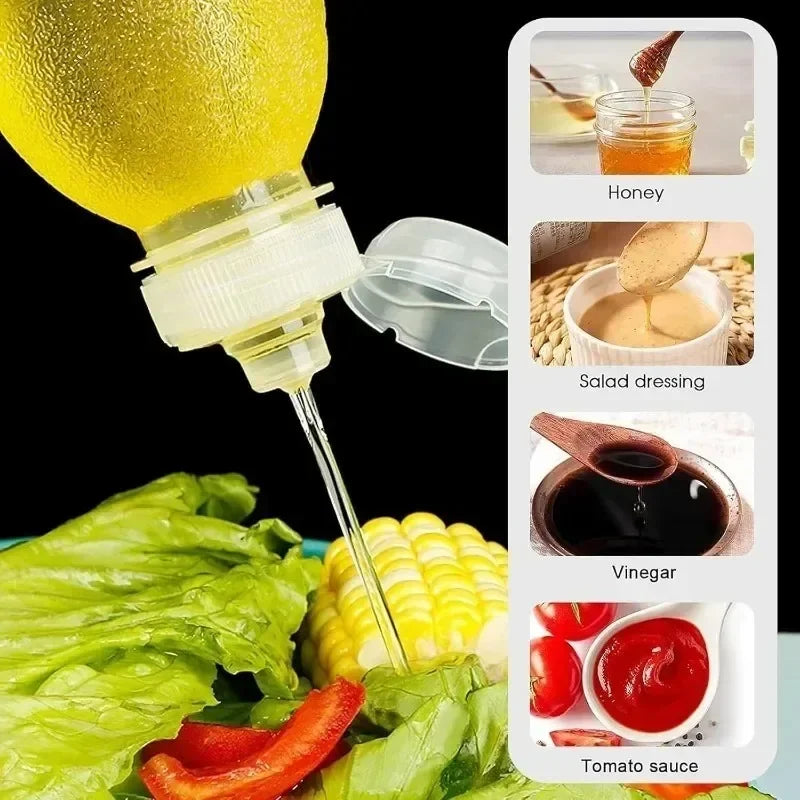 Pack of 2 Oil & Sauce Dispenser Bottle β Leak Proof Kitchen Oil Pour Bottle