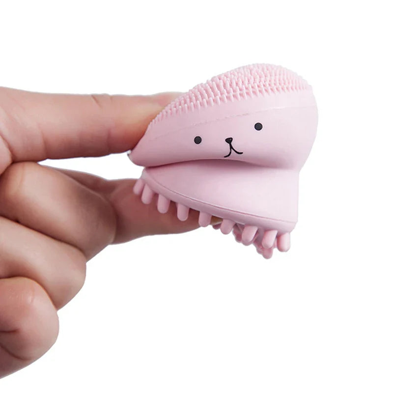 Octopus Facial Cleansing Brush – Silicone Face Scrubber & Deep Pore Massager
