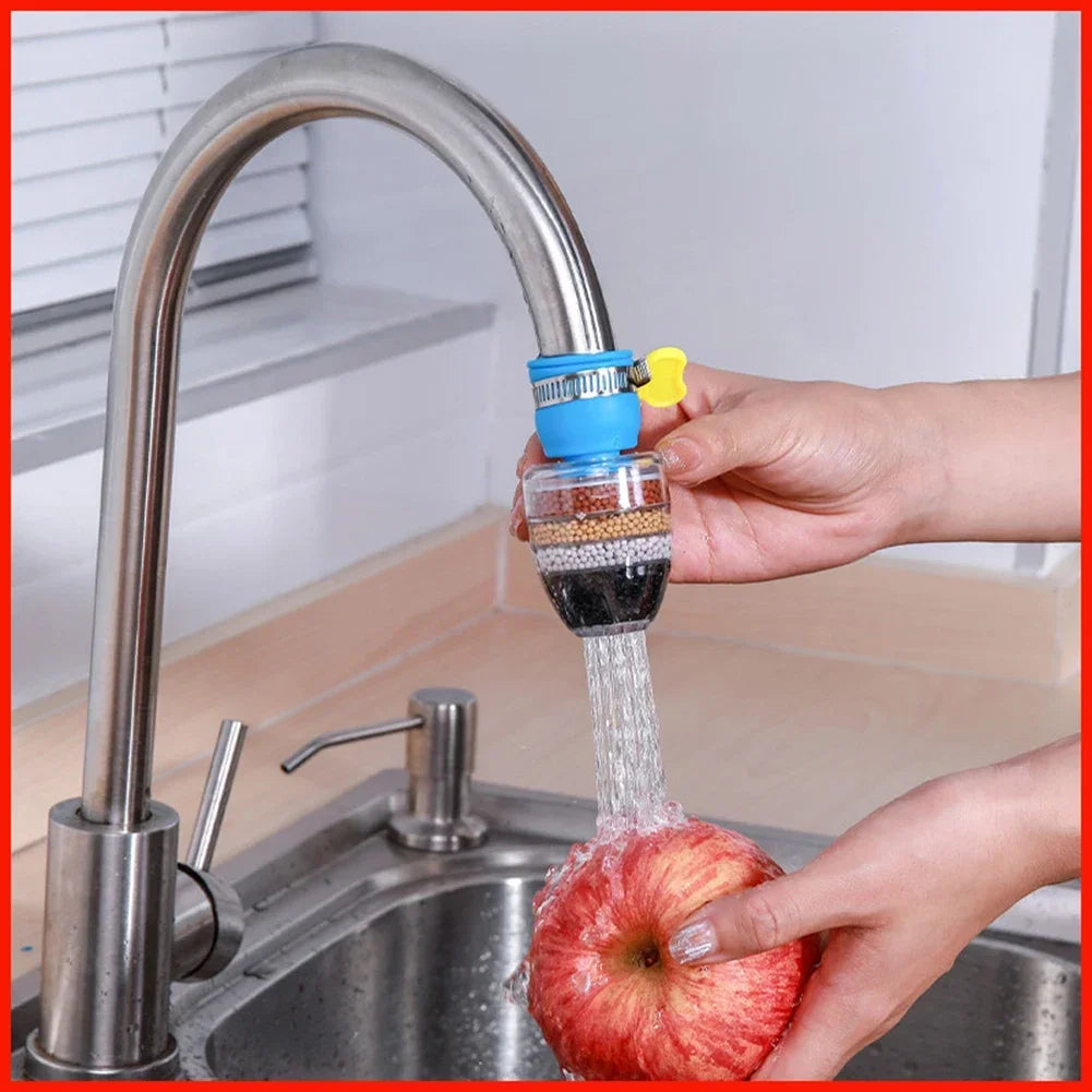 Stone Faucet Water Filter β Multi Layer Tap Filter | Clean & Purify Kitchen Water (Universal Fit)