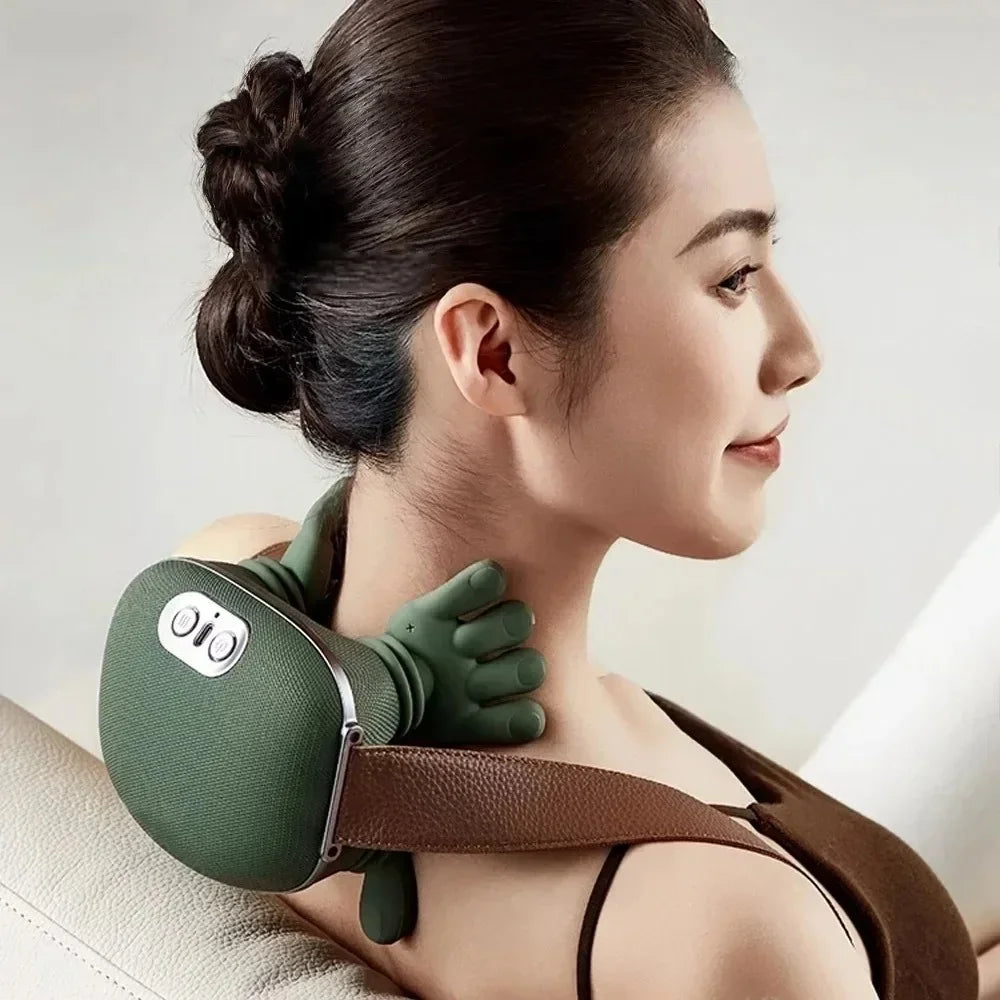 Neck & Shoulder Massager β Electric Shiatsu Massage Device with Heat Therapy