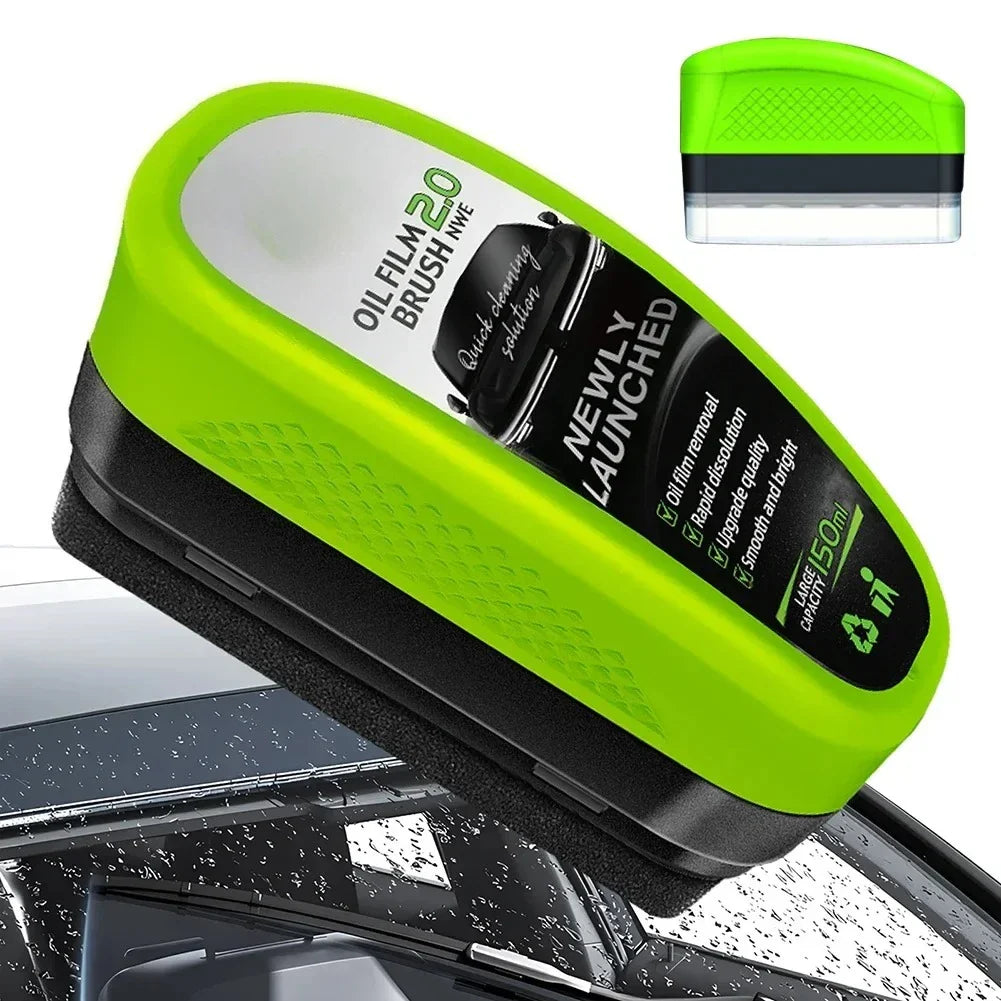 Oil Film Cleaning Brush β Car Glass Degreasing Wipe | Windshield Oil Film Remover Tool
