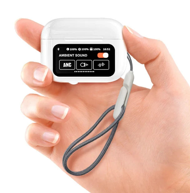 A9 Smart Tactile Wireless Earbuds ā Touch Screen Display, Noise Reduction & Bluetooth