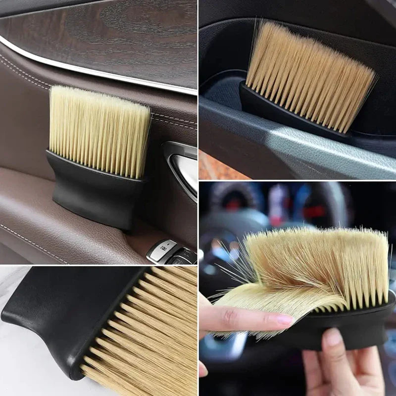 Car Interior Cleaning Brush β Soft Bristle Detailing Brush | Dashboard & Air Vent Cleaner Tool