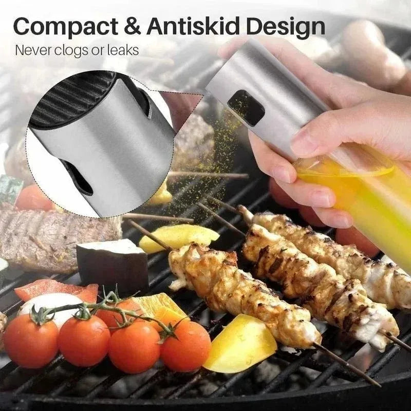 Oil Spray Bottle β Refillable Cooking Oil Sprayer | Kitchen BBQ Olive Oil Dispenser
