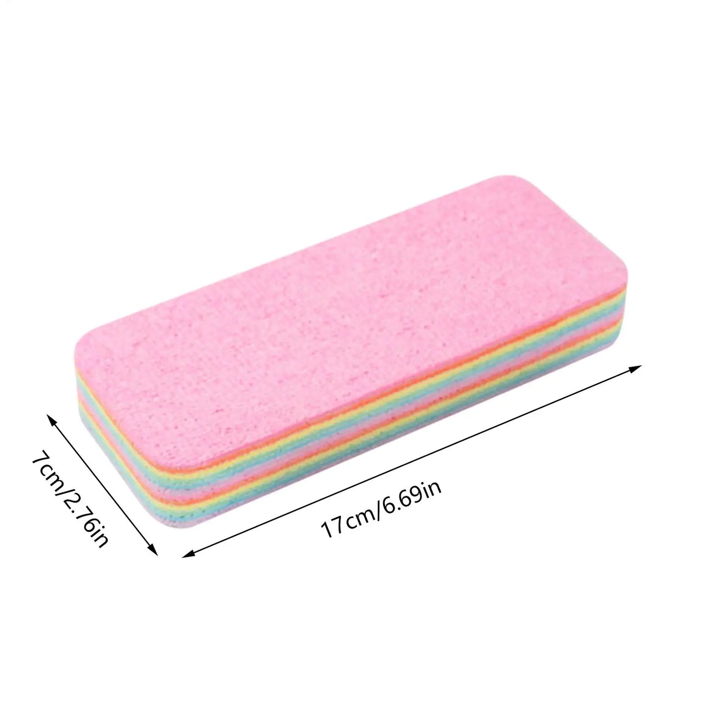 Pack of 2 Rainbow Microfiber Reusable Dishcloth β Multi-Purpose Kitchen Cleaning Cloth