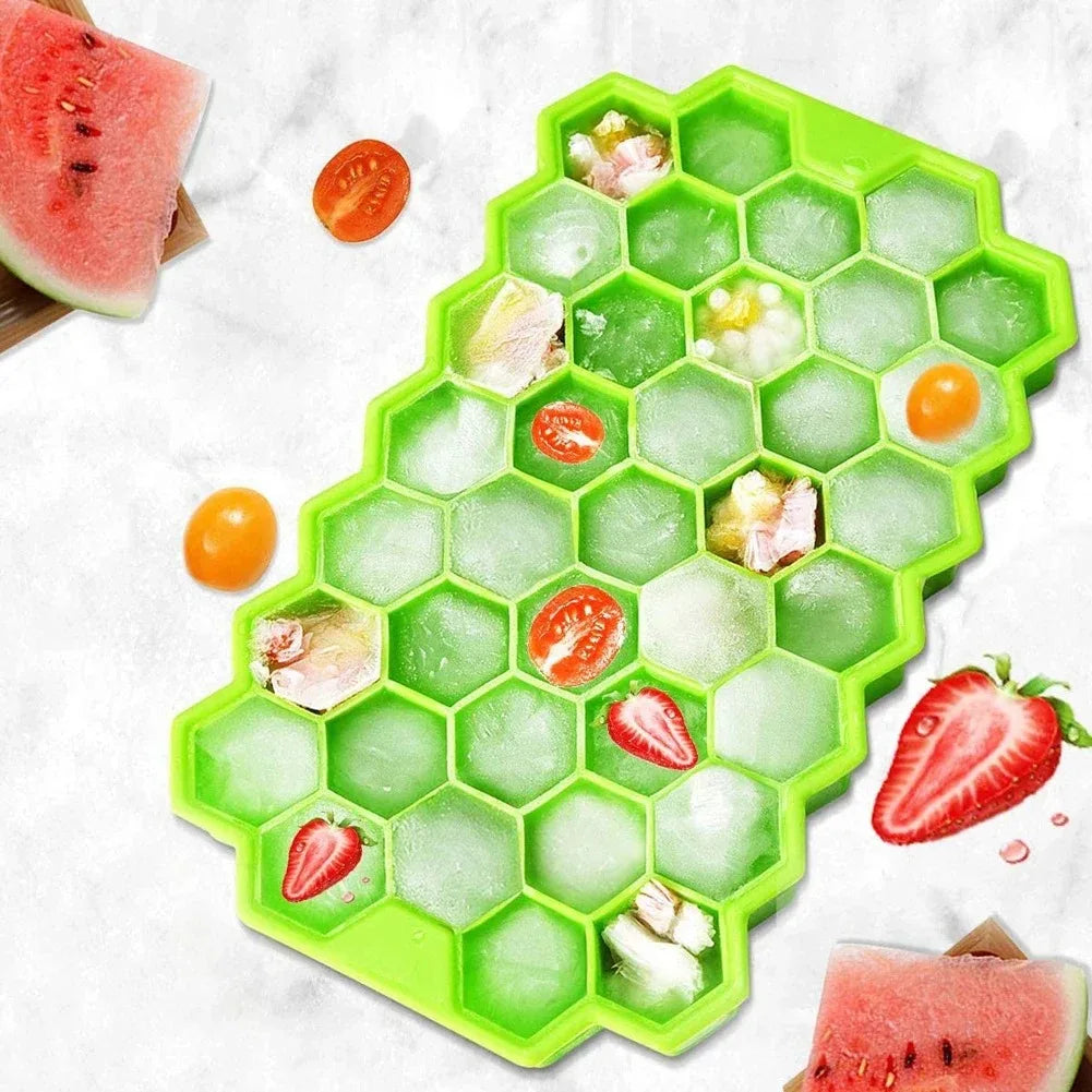 Silicone Ice Cube Tray with LED Effect β Flexible Ice Mold for Drinks | Reusable Ice Cube Maker