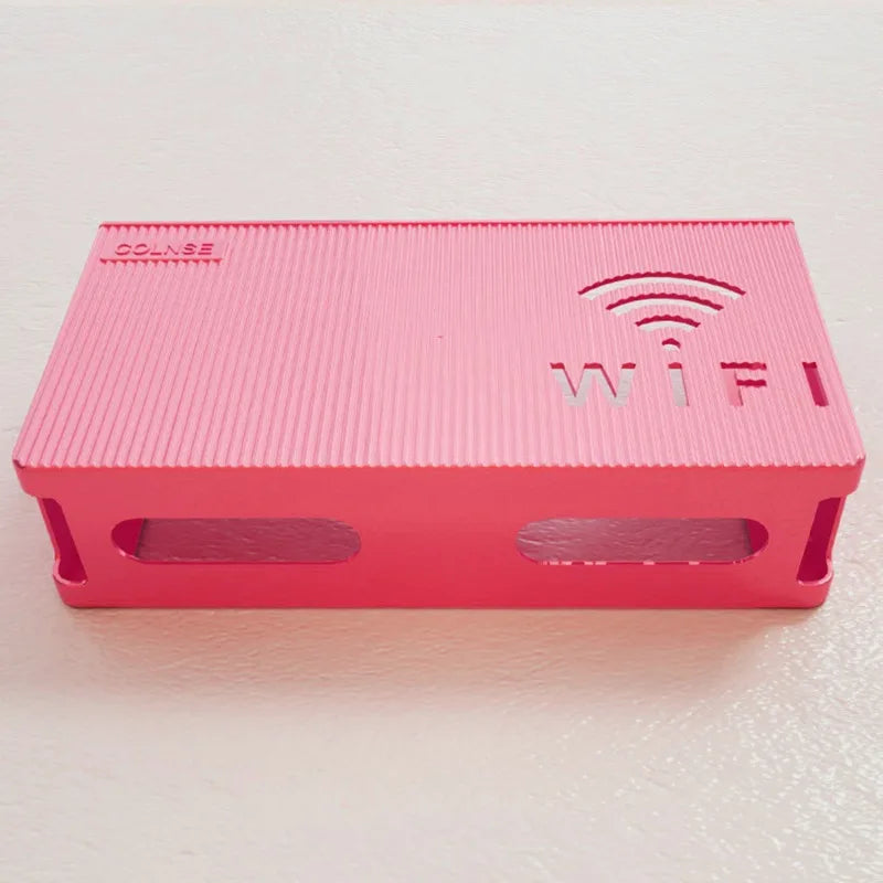 Wall Mounted WiFi Router Storage Box β Cable Organizer & Router Shelf