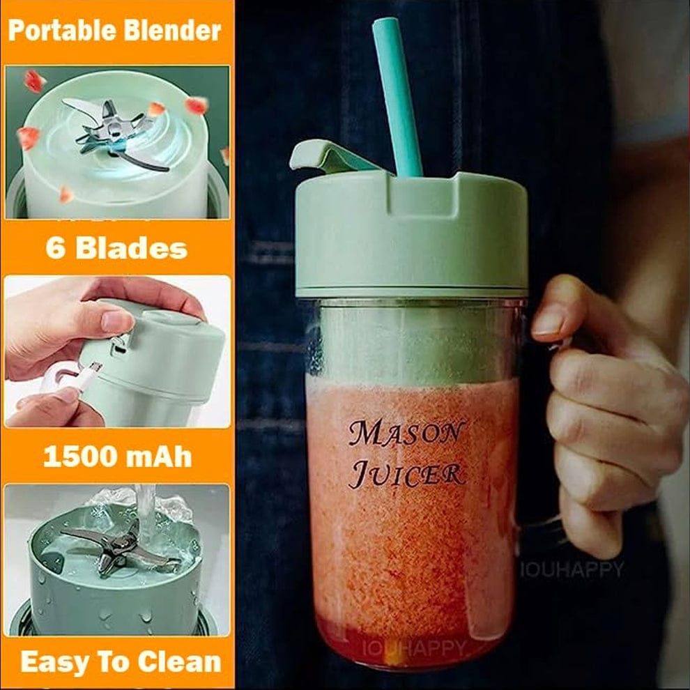 Portable Juicer Blender & Smoothie Maker (400ML)