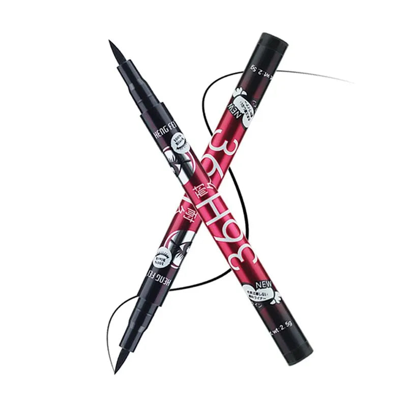 (Pack of 06) YANQINA 36H Precision Liquid Waterproof Eyeliner Pencil | Eye Liner (Black)