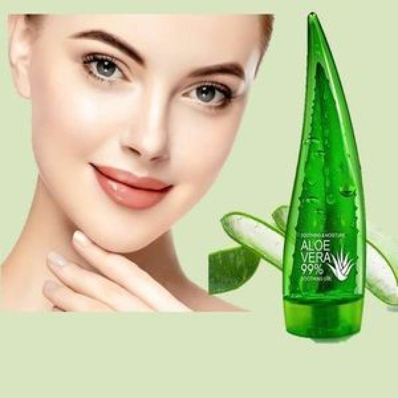 Aloe Vera Gel 120ml – Hydrating Soothing Gel for Skin, Face & Hair Care