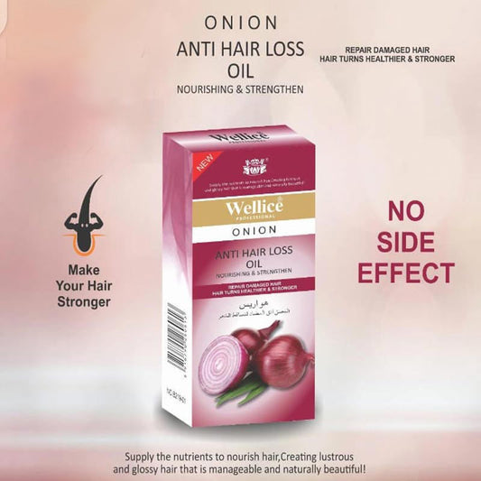 Onion Hair Oil 30ml – Anti Hair Fall & Hair Growth Oil for Strong Healthy Hair