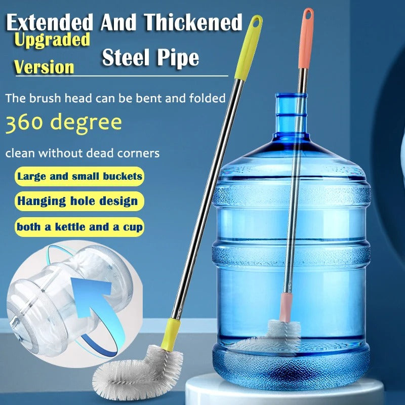 Long Bottle Cleaning Brush – Flexible Deep Cleaning Brush for Bottles & Jugs