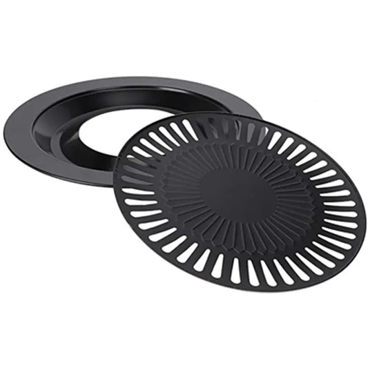 Stove Top BBQ Grill Pan – Non-Stick Portable Grill for Gas Stove | Indoor BBQ & Steak Grill Plate