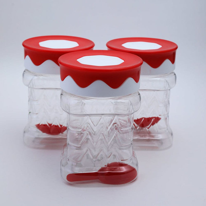 Safari Jar Set 3 Pcs (625ml) – Airtight Kitchen Storage Containers with Lid