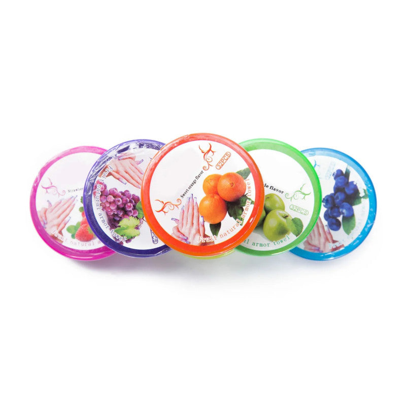 Nail Polish Remover Pads Pack of 6 – Portable Scented Nail Remover Wipes