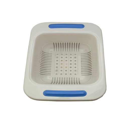 Sink Basket & Strainer – Multi-Purpose Kitchen Washing Basket | Fruits, Vegetables & Dish Drainer
