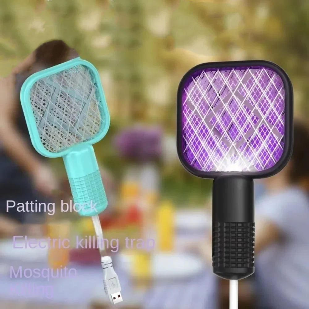 Mini Mosquito Racket – USB Rechargeable Electric Bug Zapper