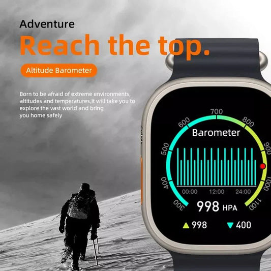 HW8 Ultra Smart Watch 49mm – Bluetooth Calling | Fitness Tracker | Apple Ultra Design
