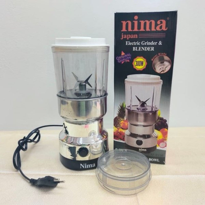 Silver Crest 2 in 1 Blender – 150W Dual Layer Grinder & Juicer | Compact Kitchen Machine