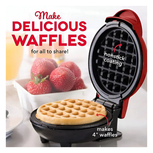 Mini Waffle Maker – Electric Non-Stick Breakfast Machine | Cone Maker