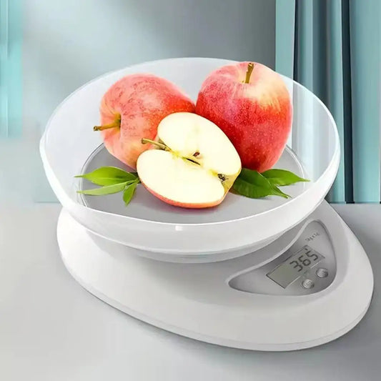 Digital Kitchen Weight Scale with Bowl – Accurate Food & Baking Scale
