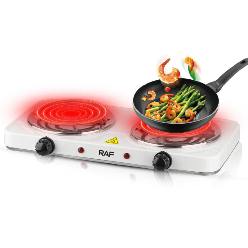 Electric Stove – 2000W Dual Burner Hot Plate | Portable Cooking Stove