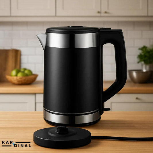 Imported 2L Electric Kettle AZ-18 – Premium Double Layer Stainless Steel | Fast Boil & Safe