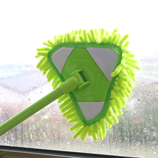 Mini Triangle Mop 360° Rotating Head – Corner Cleaning Floor Mop with Extendable Handle