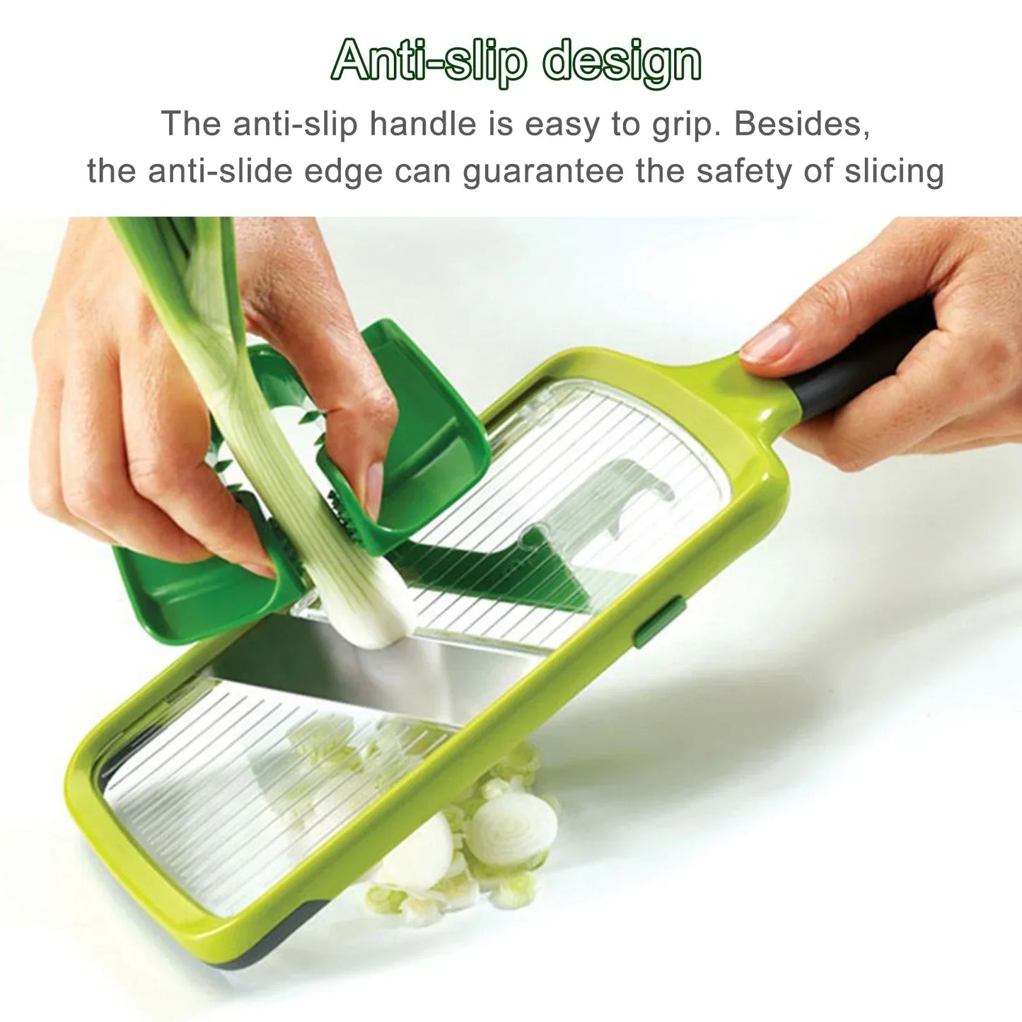 Mandoline Vegetable Slicer – Adjustable Cutter for Fruits & Vegetables